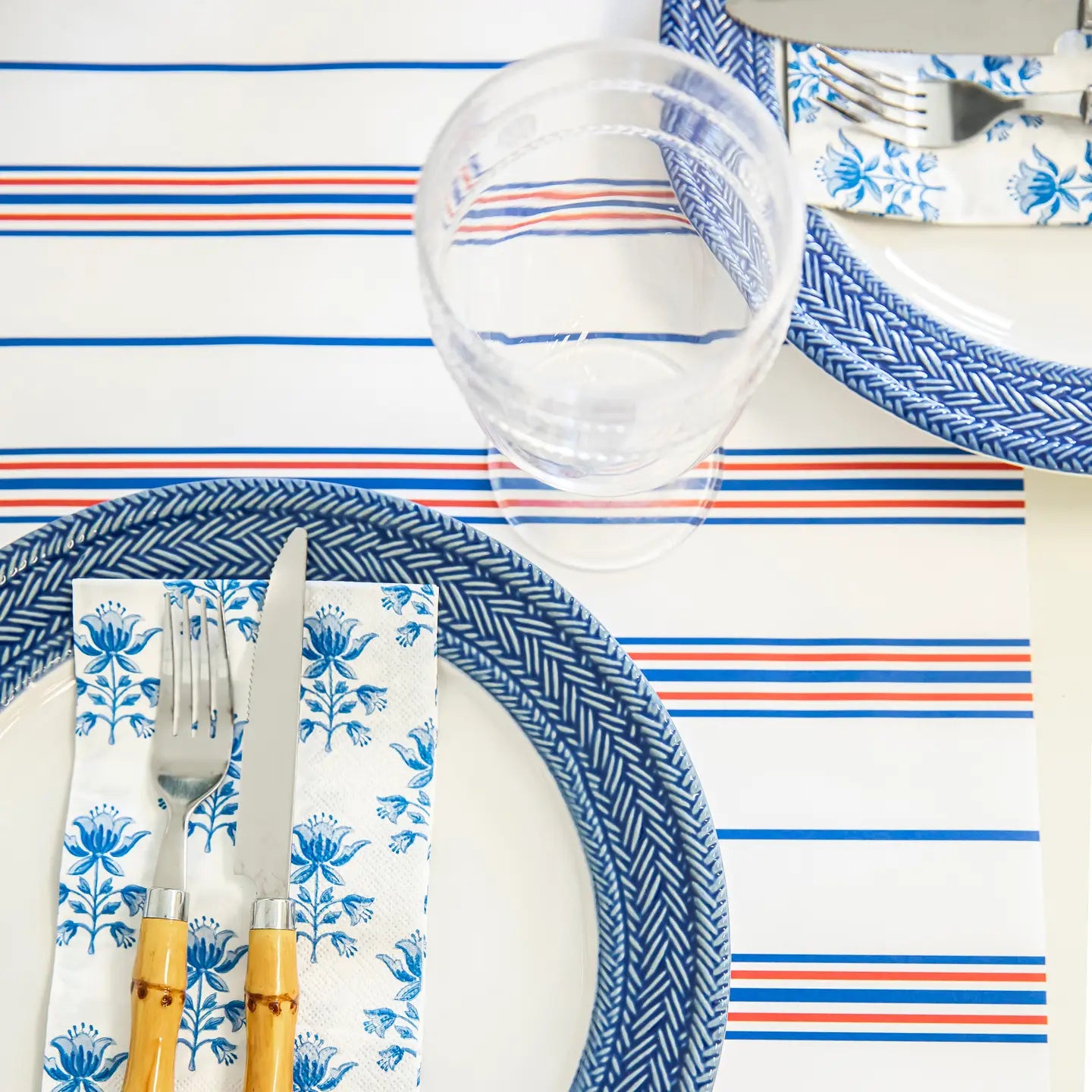 Americana Stripe Table Runner