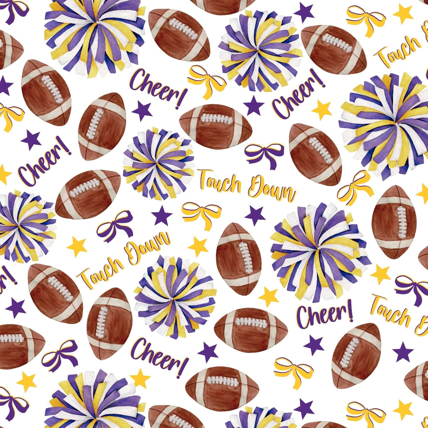 Beau Bottles Purple & Yellow Game Day - La Marca Edition