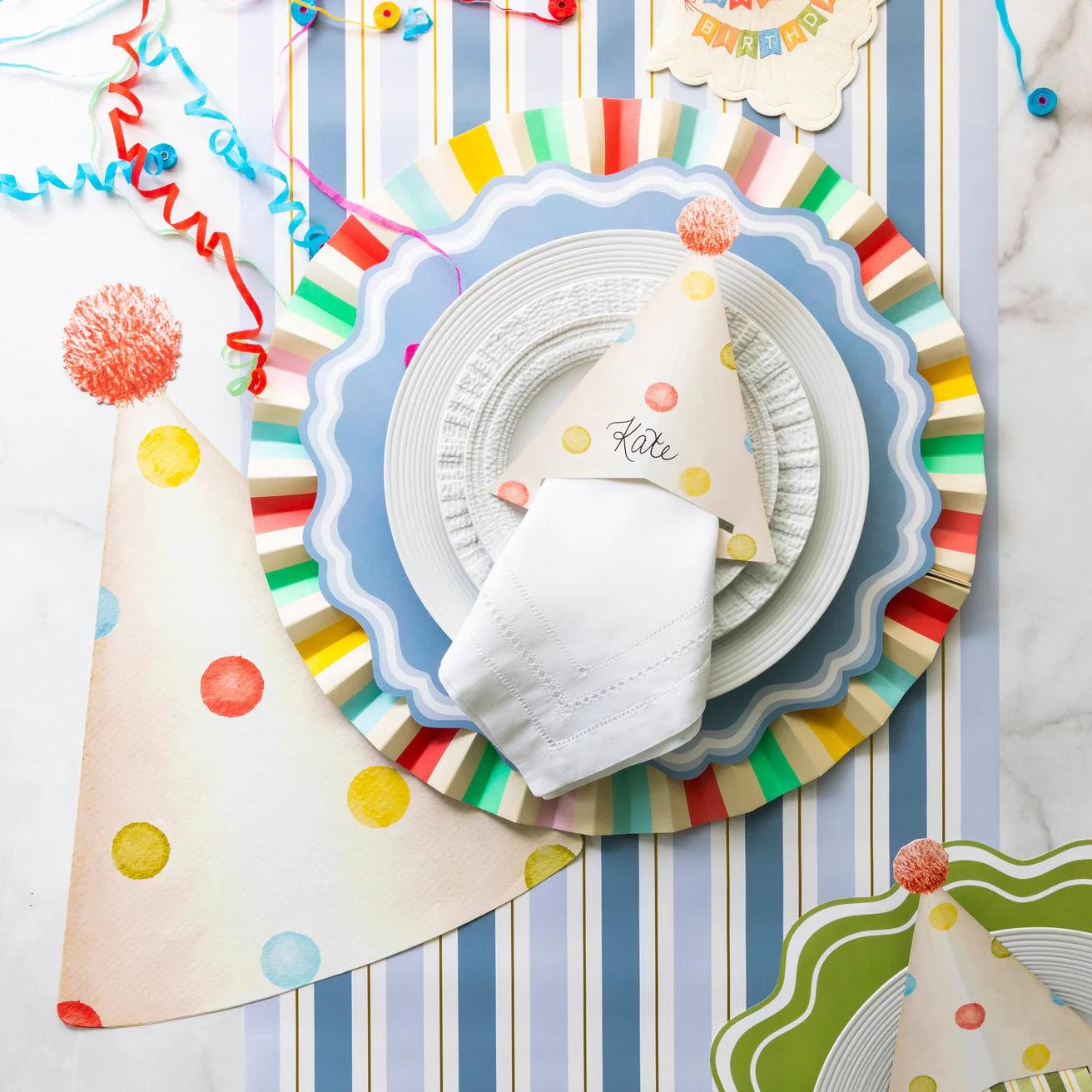 Birthday Party Hat Placemats