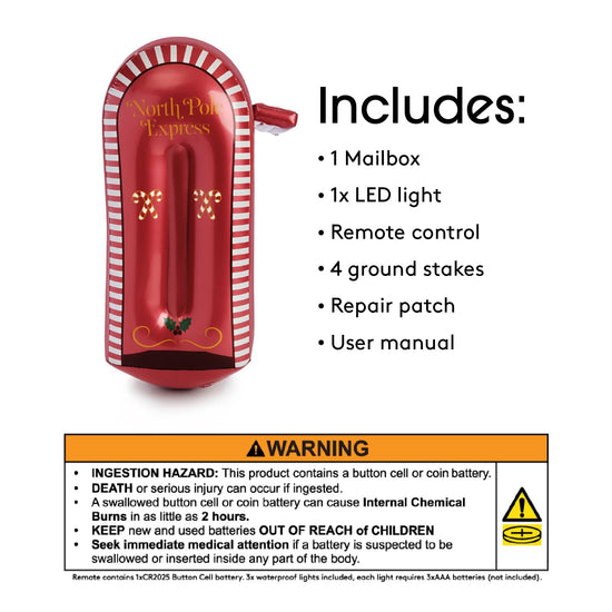 Santa's Inflatable Mailbox