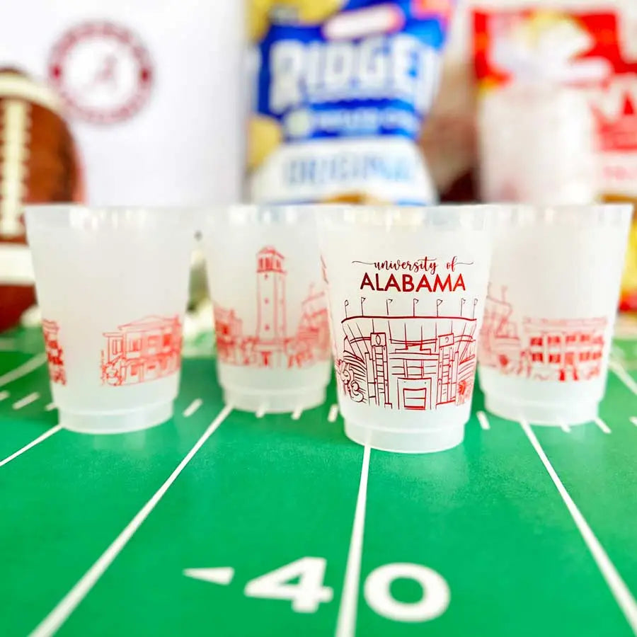 University of Alabama Skyline Frost Cups
