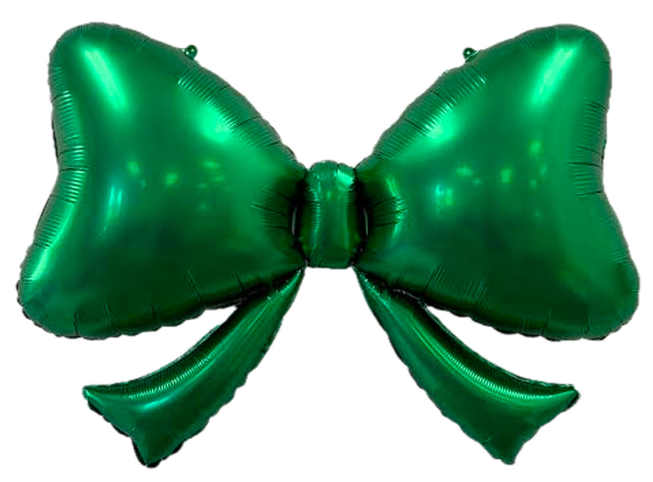 40" Green Bow Mylar