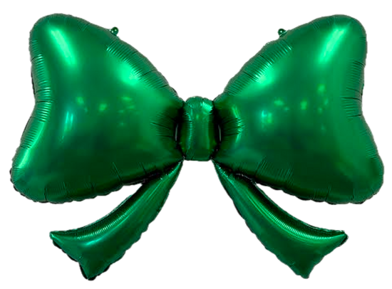 40" Green Bow Mylar