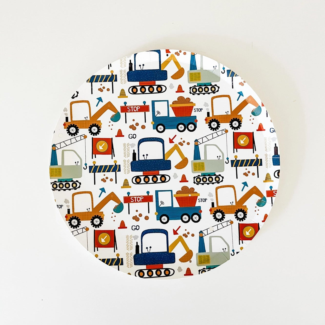 Builder Construction Small Plate