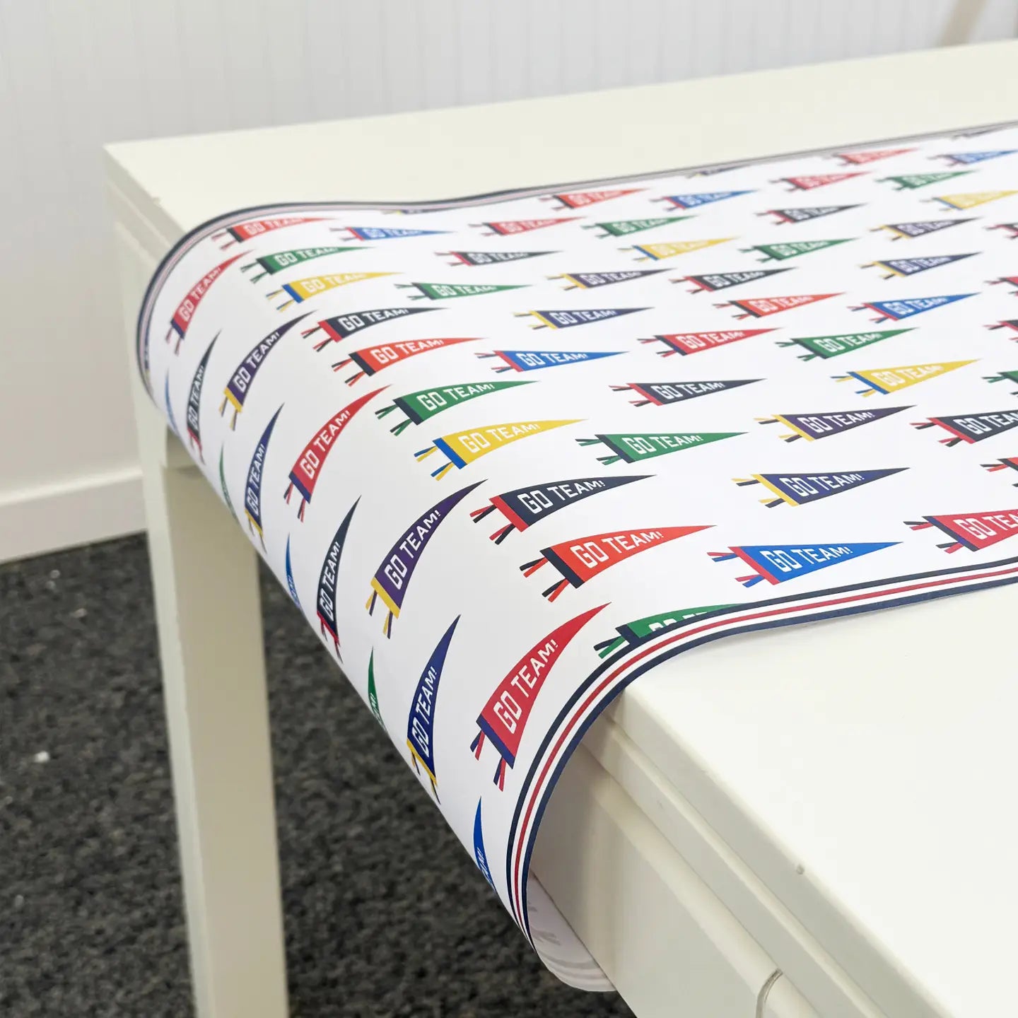 Sports Pennants Table Runner