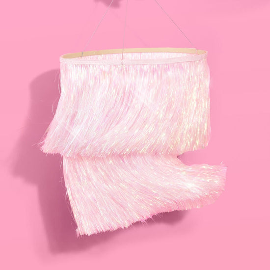 Iridescent Party Chandelier