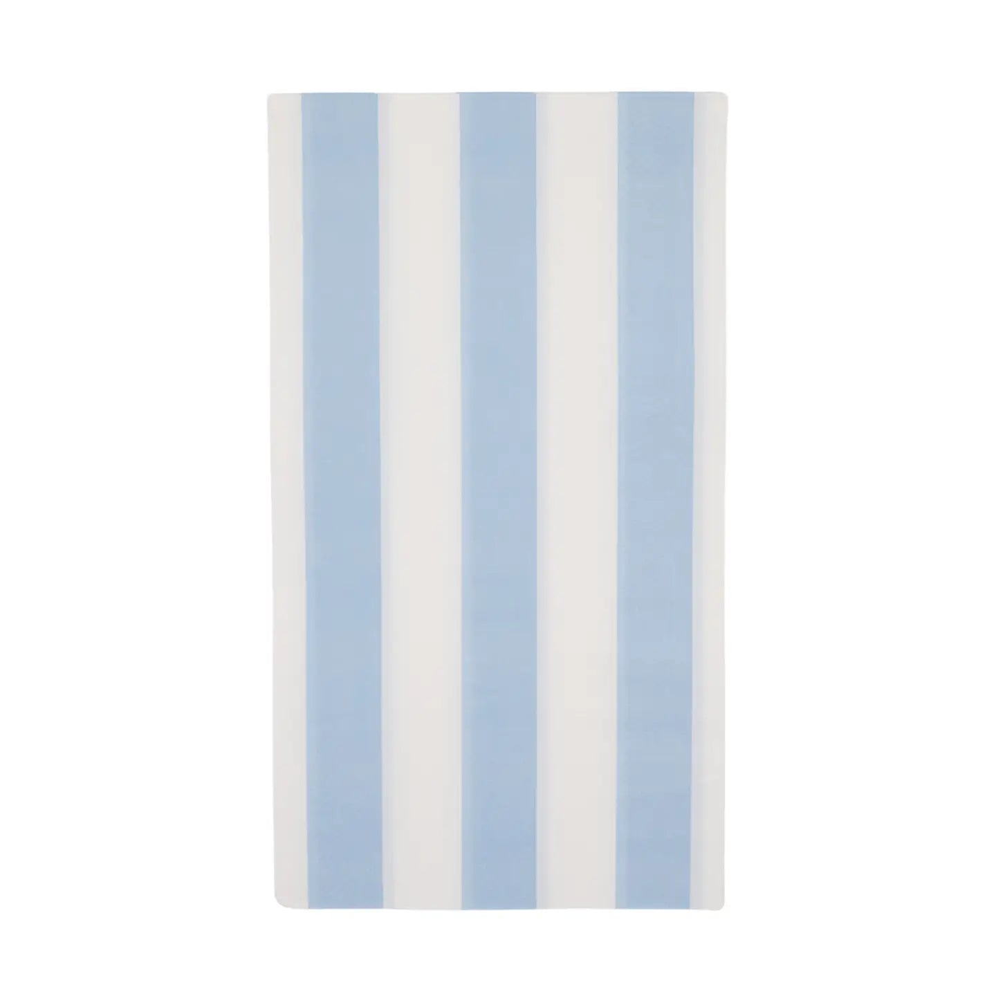 Sky Blue Cabana Stripe Guest Towels