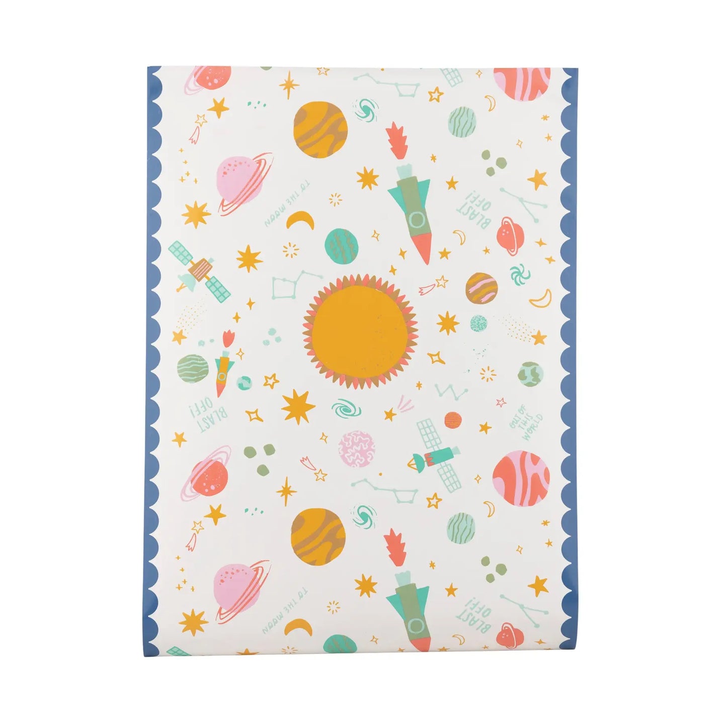 Space Paper Table Runner