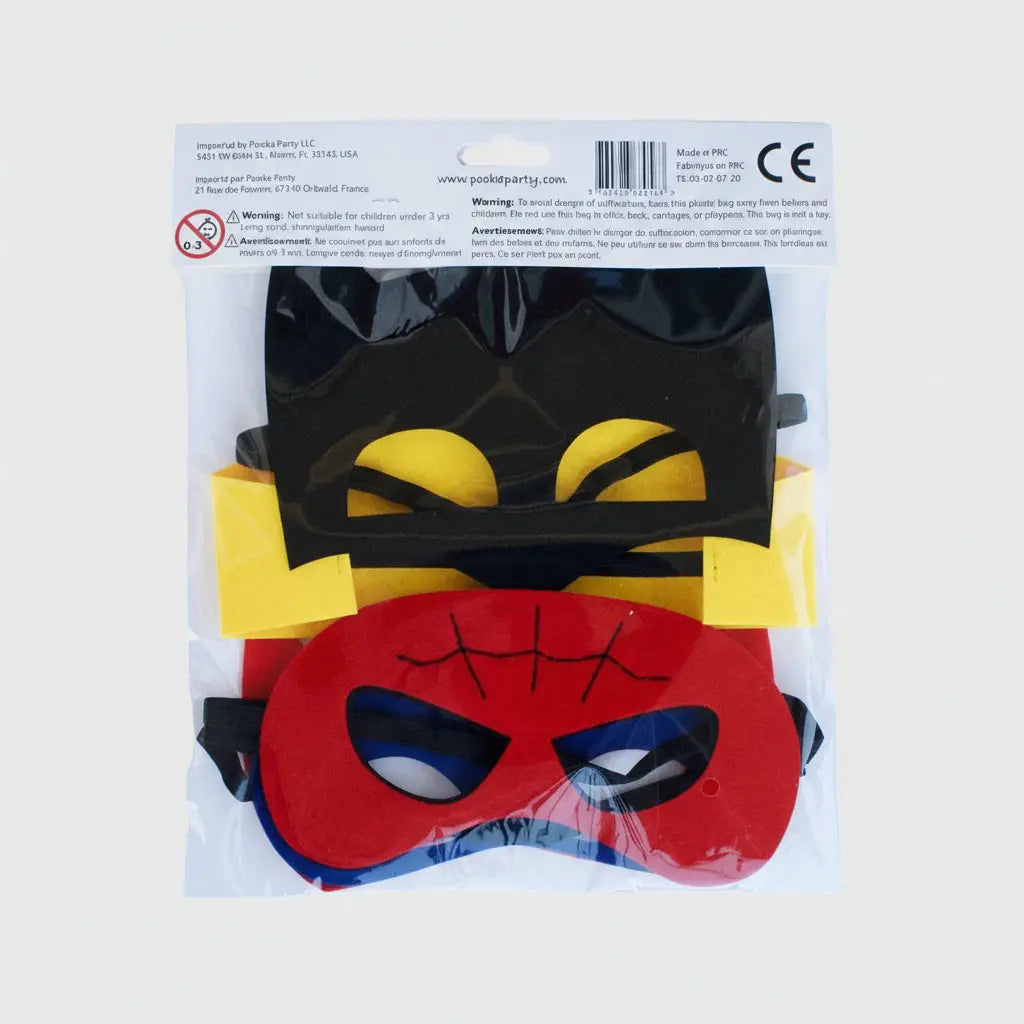 Superhero Felt Masks