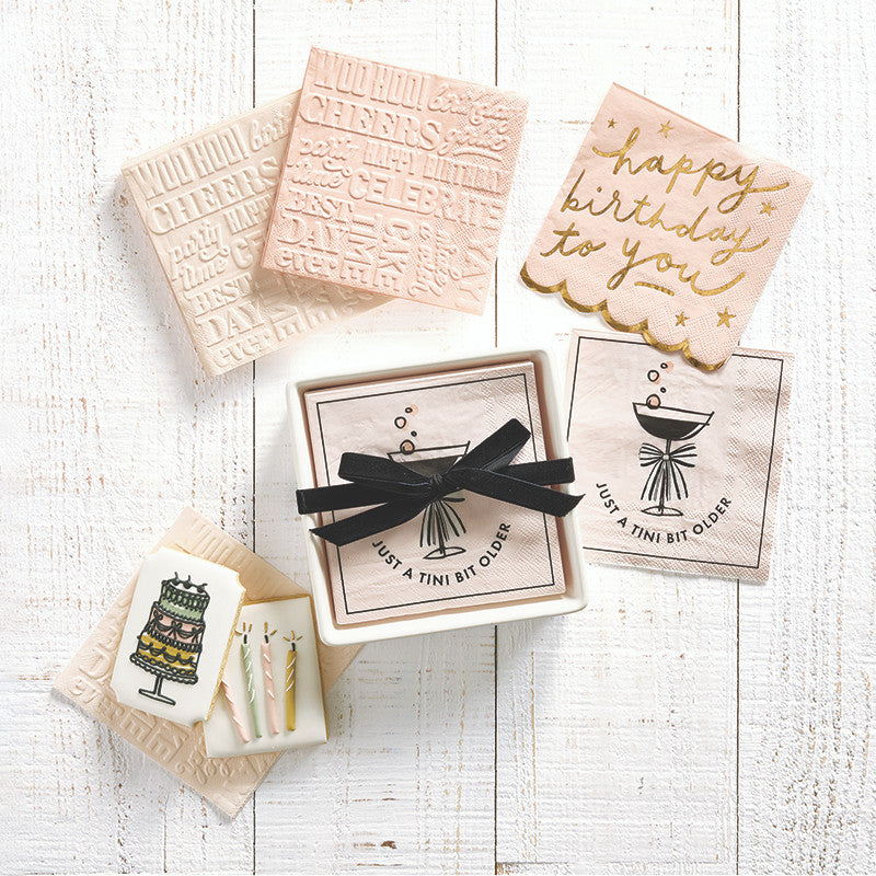 Happy Birthday To You Cocktail Napkins