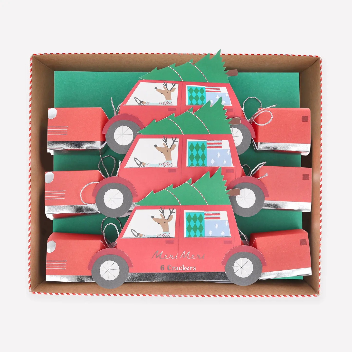 Reindeer in Car Crackers