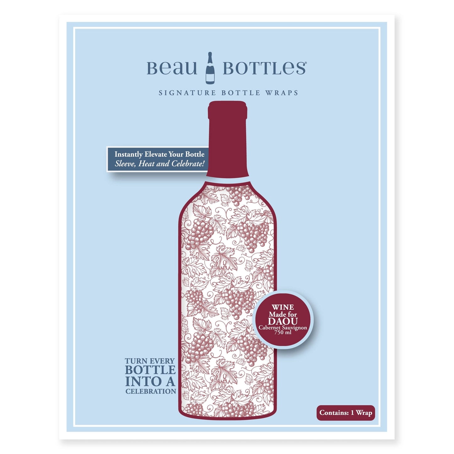 Beau Bottles Grape Vine - Wine Edition