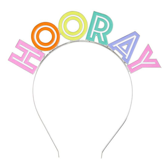 Load image into Gallery viewer, Kids Birthday Hooray Headband
