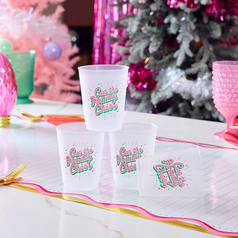 Cue the Holiday Cheer Frost Cups