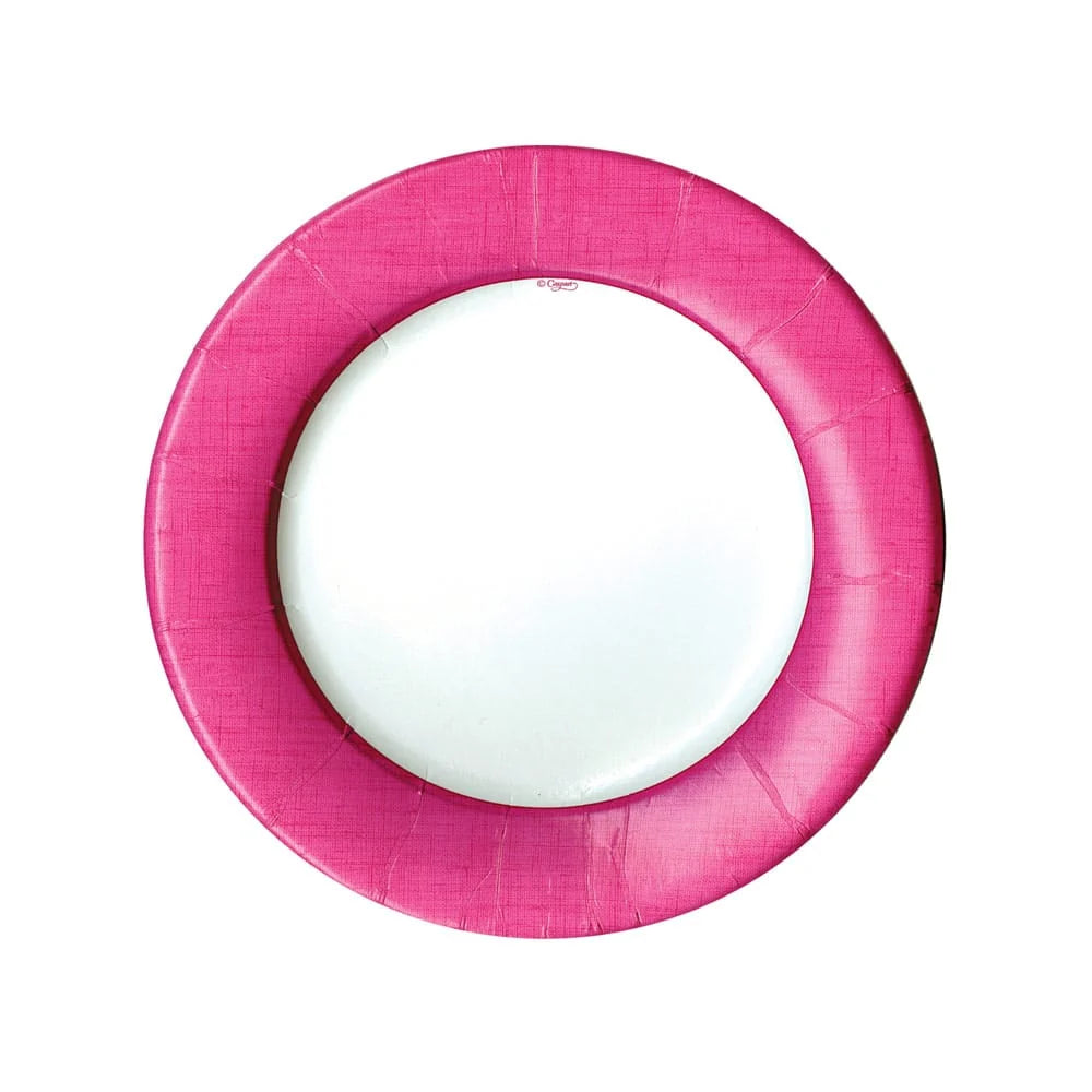 Linen Fuchsia Salad Plate
