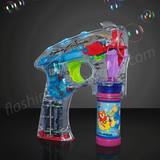 LED Bubble Fun Gun