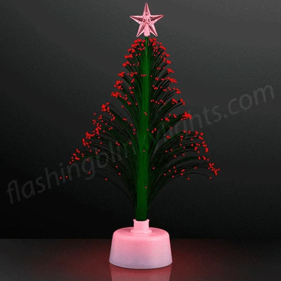 11.5" LED Green Christmas Tree Centerpiece