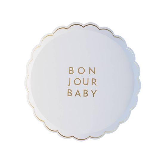 Bonjour Baby Blanc White Small Plates