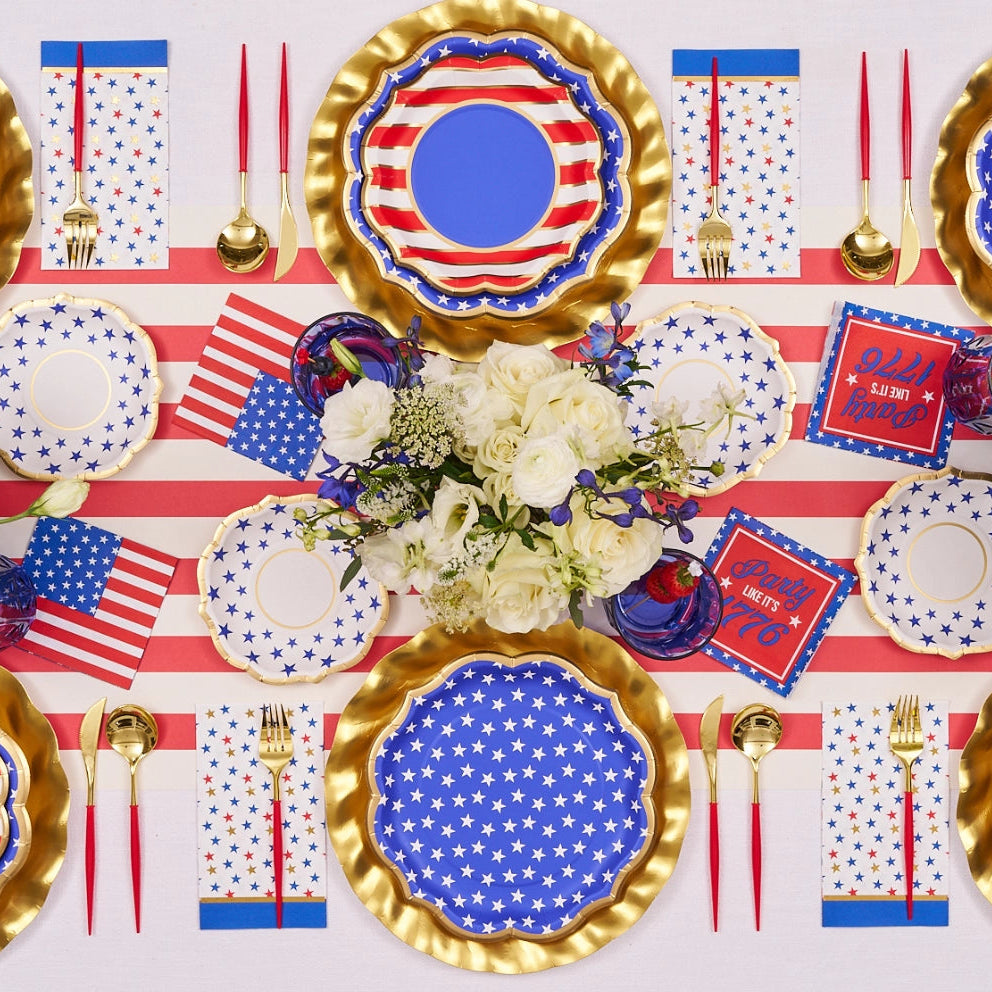 Party in the USA Salad Plate
