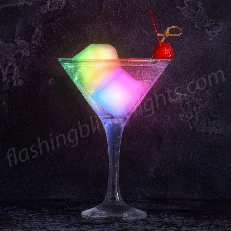 Hollywood Ice Multicolor LED Glow Cubes