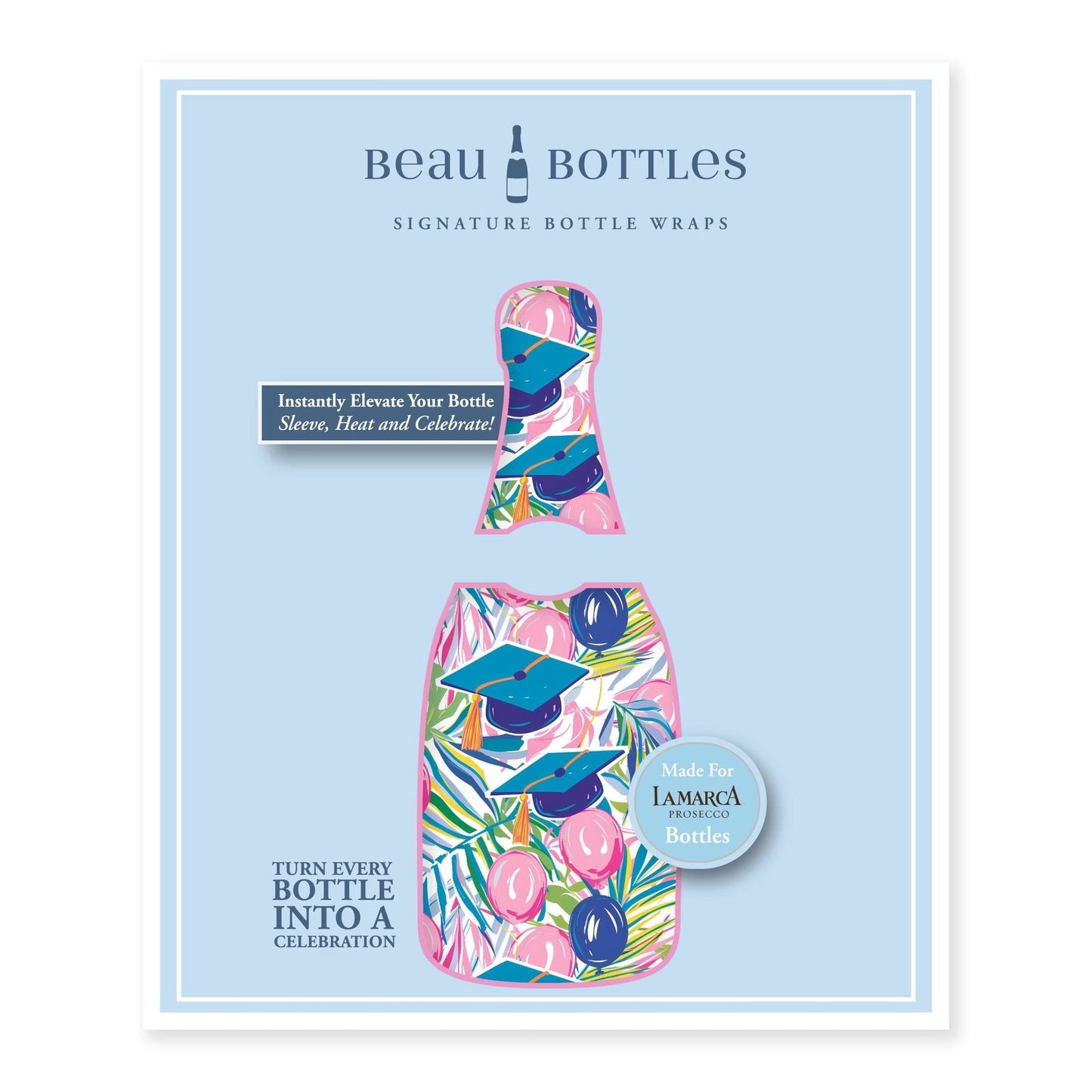 Beau Bottles Pink Graduation - La Marca Edition