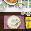 Mardi Gras Parade Houses Table Runner