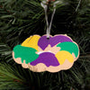 Galvanized King Cake Ornament