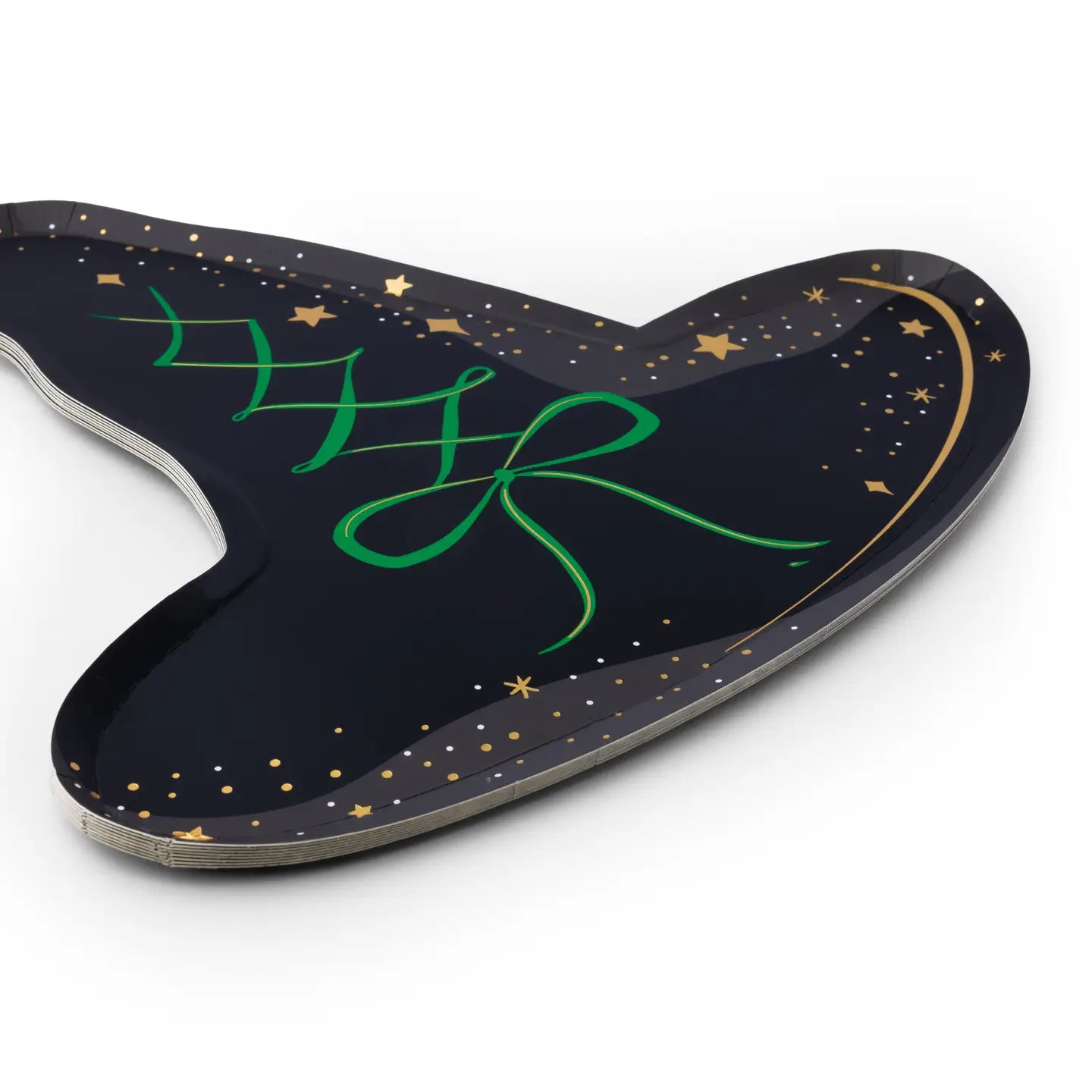 Black Witch Hat Plates