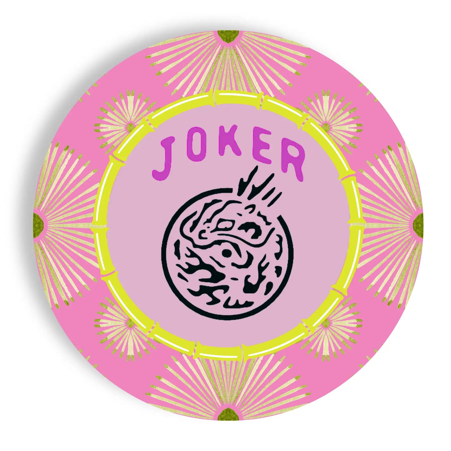 Mahjong Joker Dessert Plates