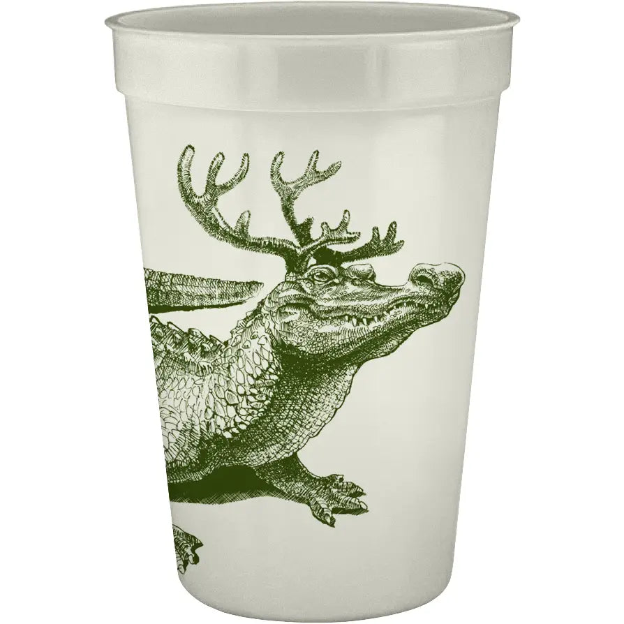 Christmas Gator Pearl Cups