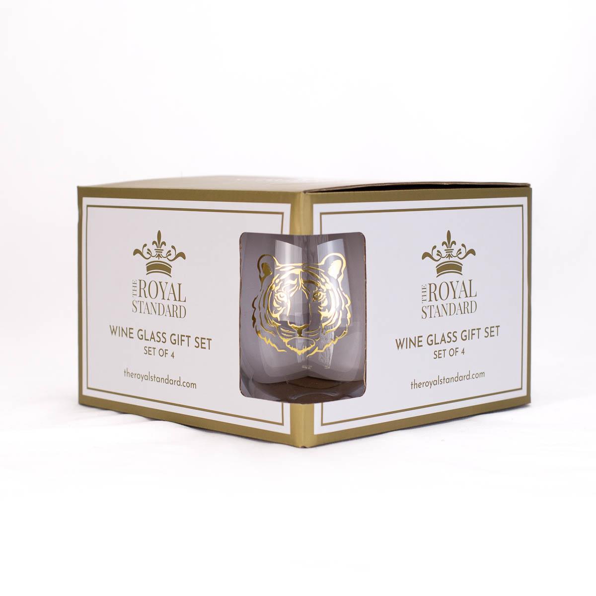 Get Em Tiger Wine Glass Set