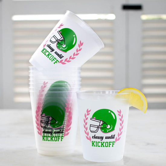 Classy Until Kickoff Party Cups
