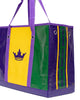 Mardi Gras Bead Tote