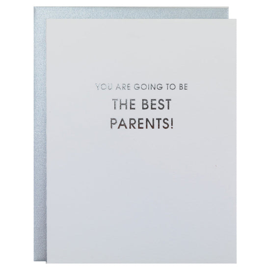 Going to be Best Parents Letterpress Card