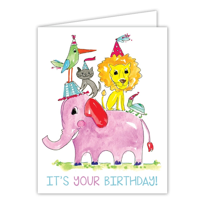 Go Wild Birthday Card