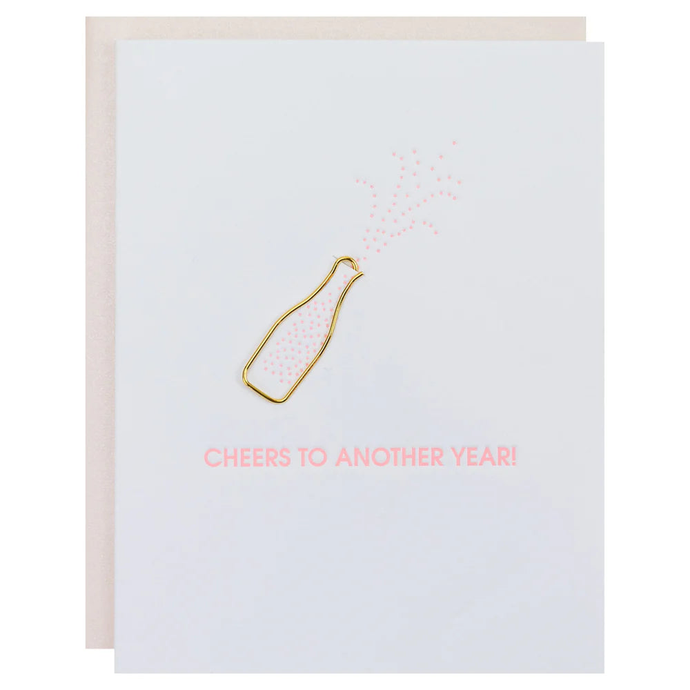 Cheers to Another Year Card