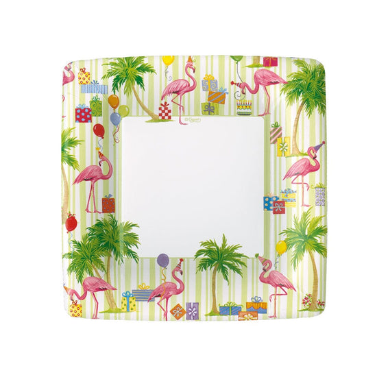 Party Flamingos Salad Plates