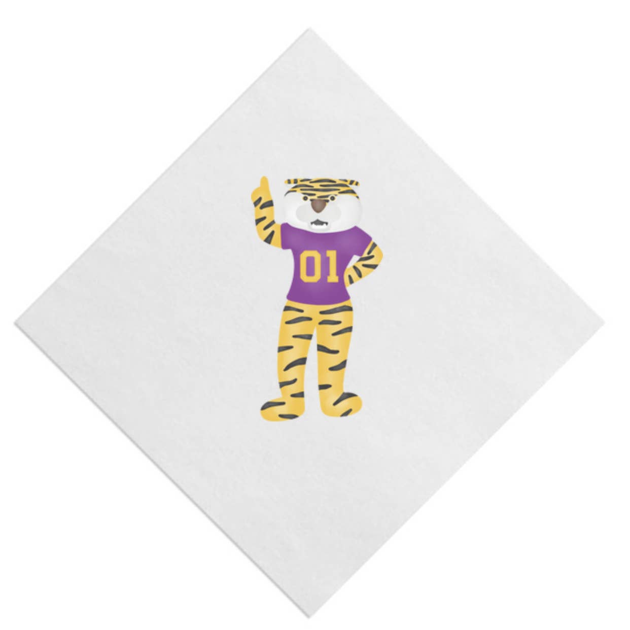 Mike the Tiger Napkins
