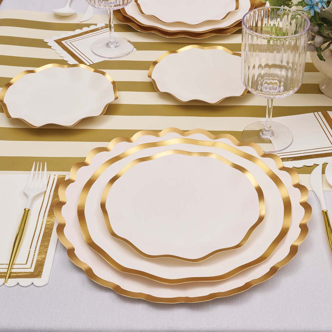 White Wavy Appetizer Bowl