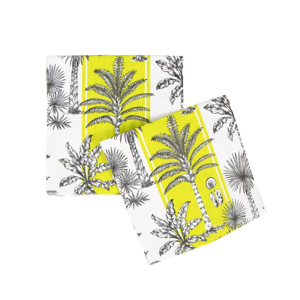 Southern Palms Cocktail Napkins