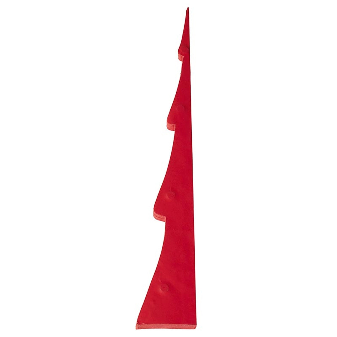 18" Red Frasier Fir Paper Tree