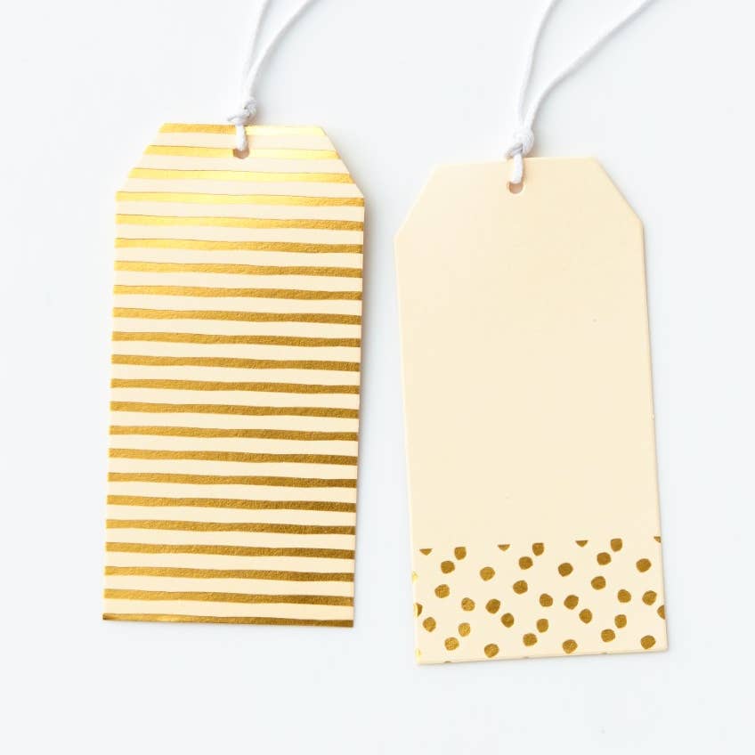 Stripe & Dot Gift Tags