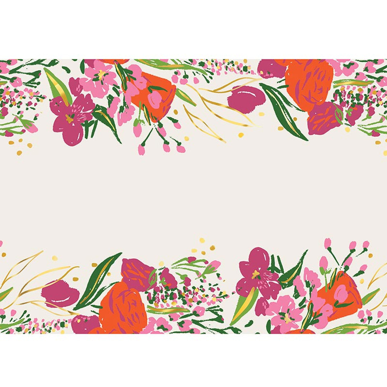 Flowers Table Runner