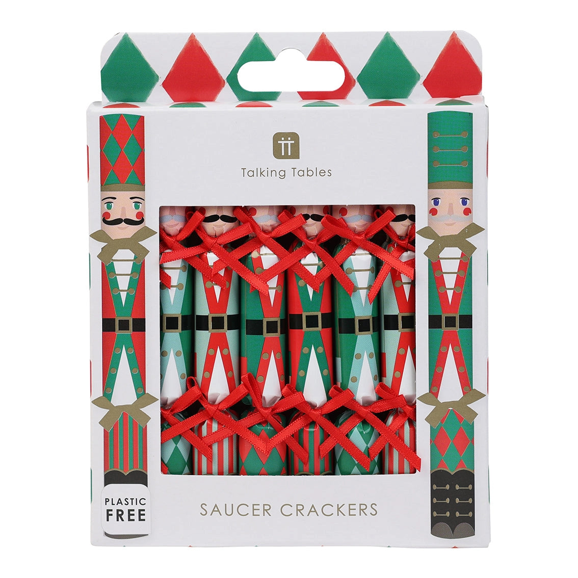 Nutcracker Saucer Crackers