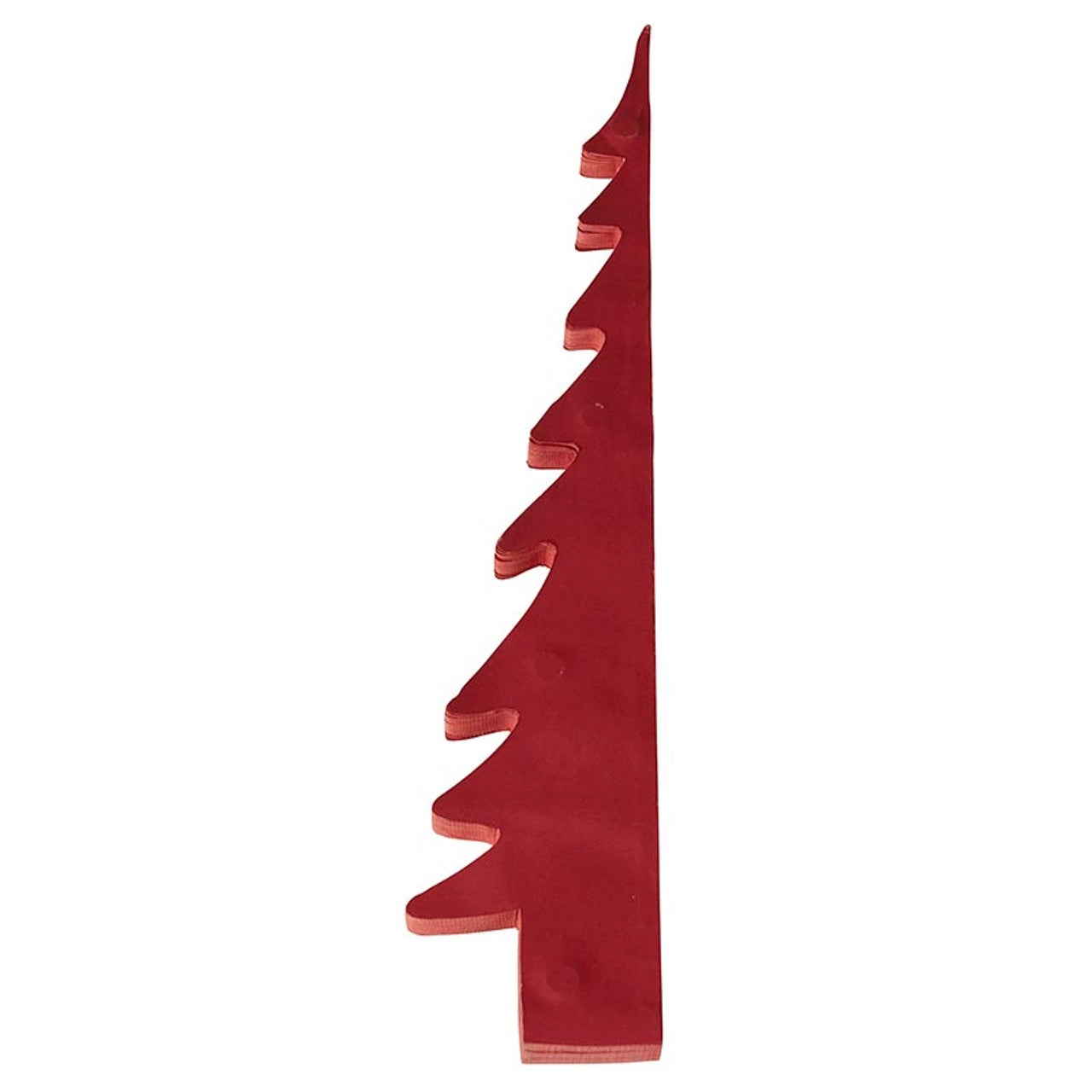 18" Deep Red Siberian Fir Paper Tree