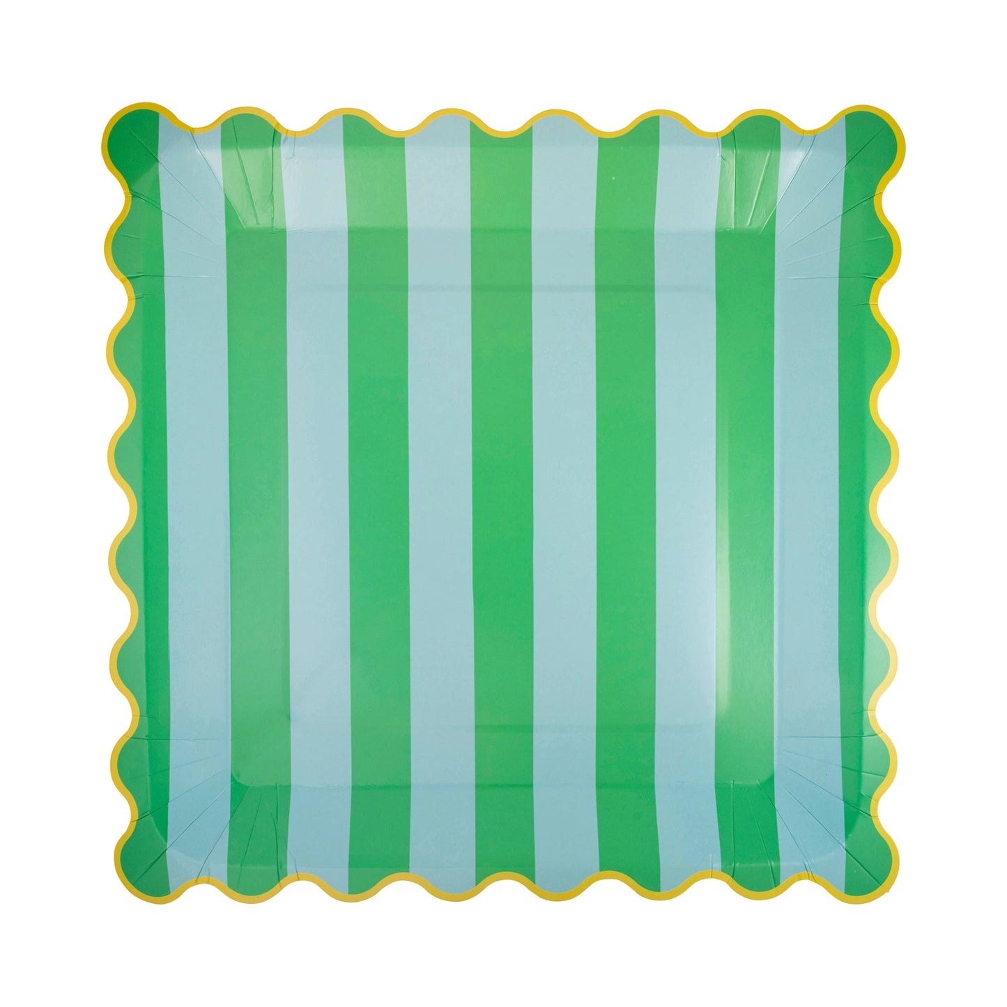 Bright Striped Dinner Plates