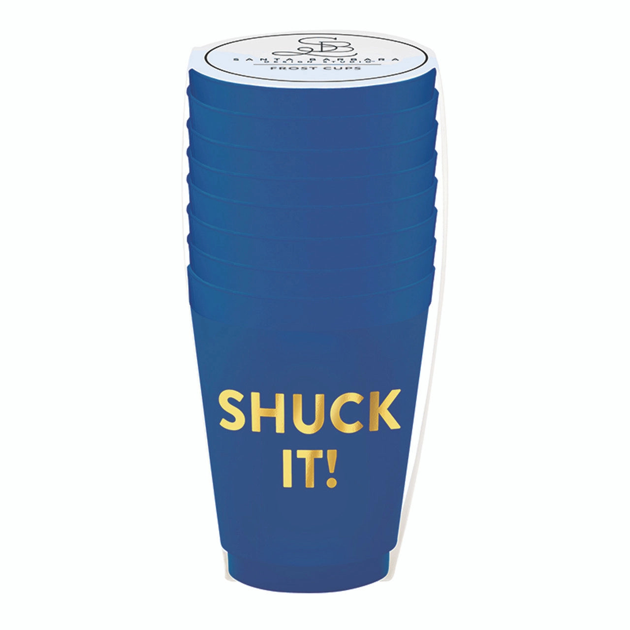 Shuck It Blue Frost Cups