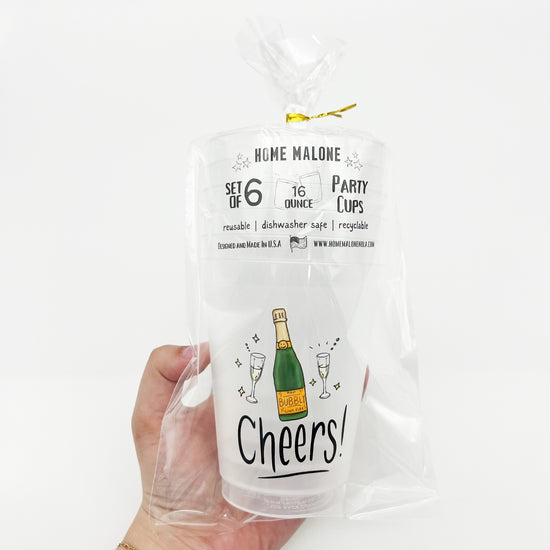 Champagne Cheers Party Cup Set