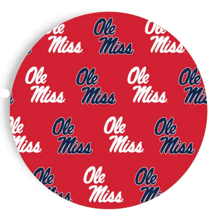Ole Miss Dessert Plates