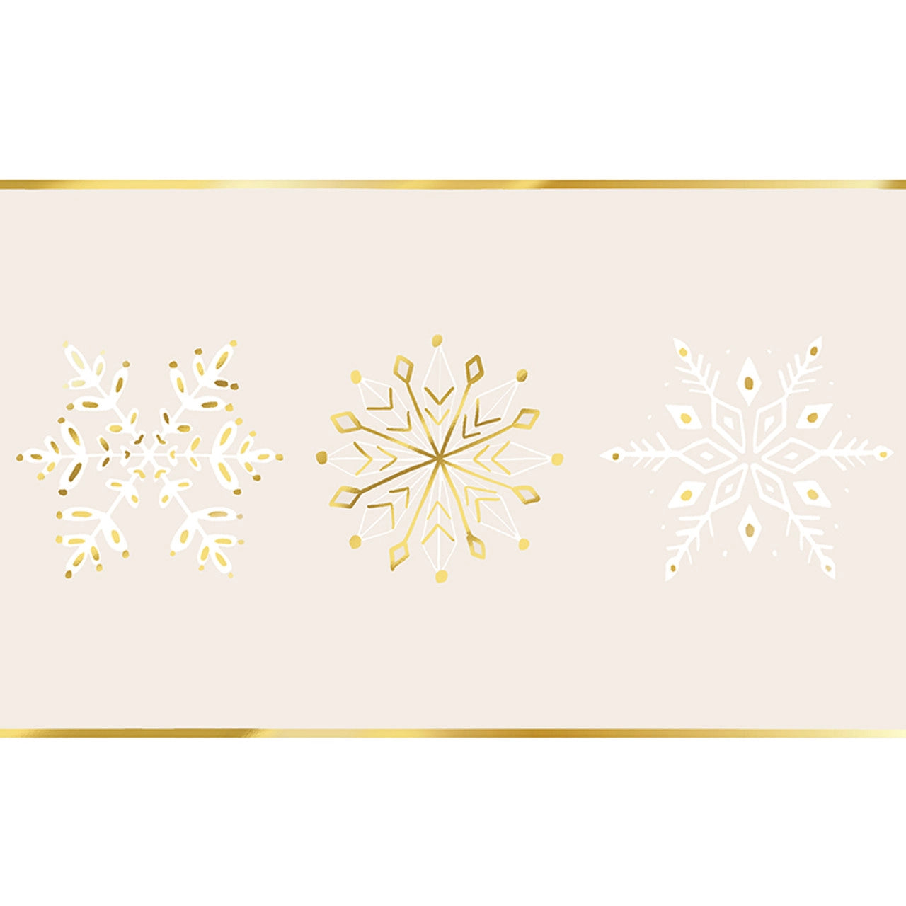 Snowflakes Table Runner